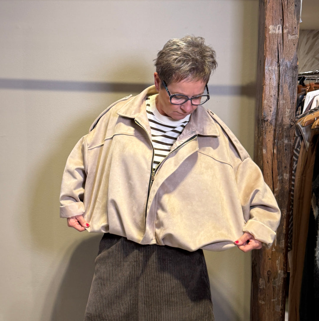 Marta - Kamelia Jakke - Beige
