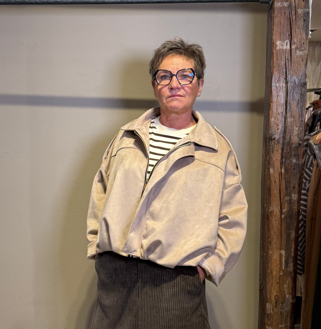 Marta - Kamelia Jakke - Beige