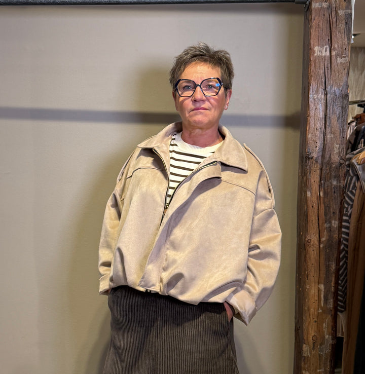 Marta - Kamelia Jakke - Beige