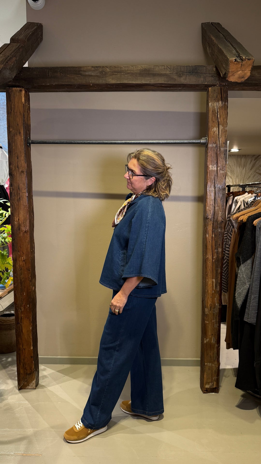 Marta - Arwen Jakke - Medium Blue - Onesize