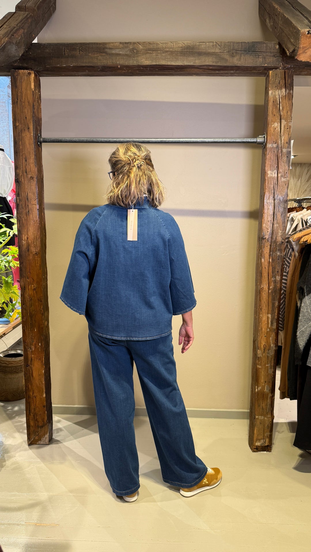 Marta - Arwen Jakke - Medium Blue - Onesize