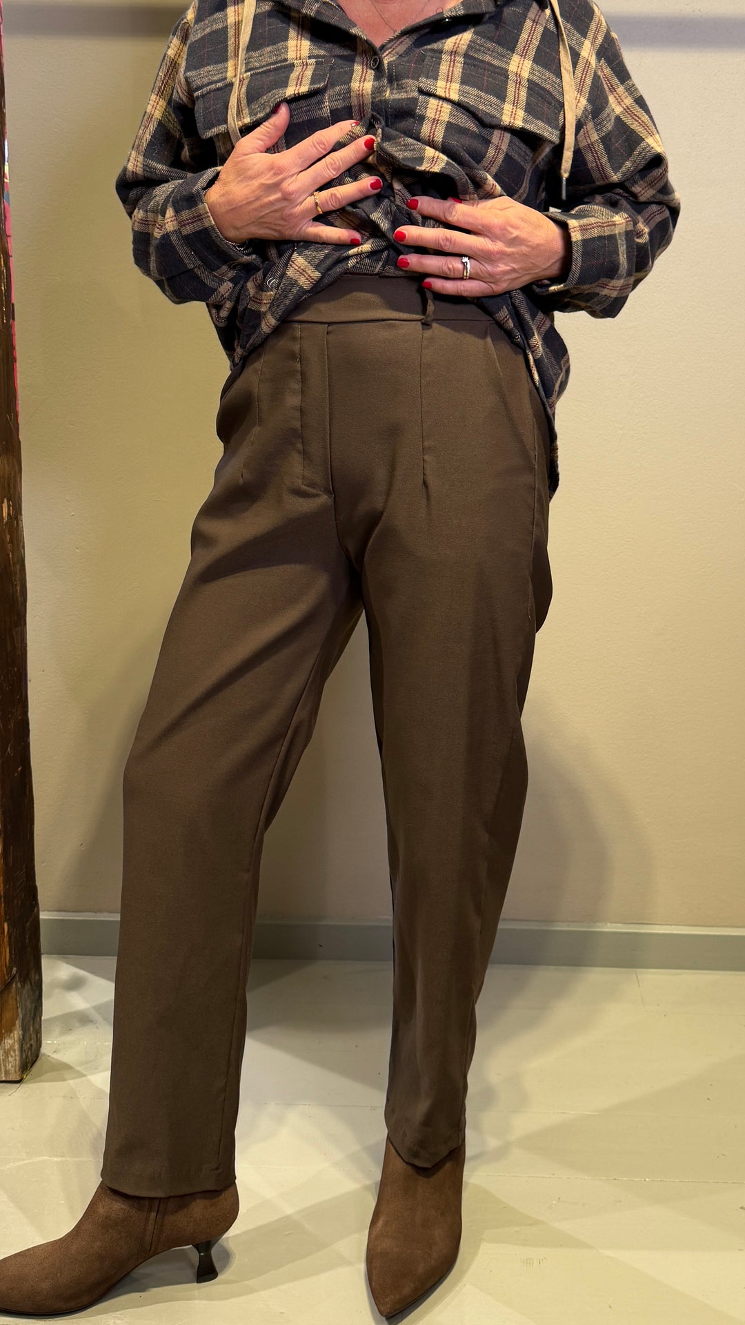 Marta - Uma Trousers - Moro