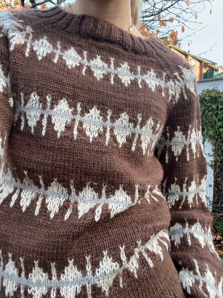 Chola - Strik Sweater - Brun