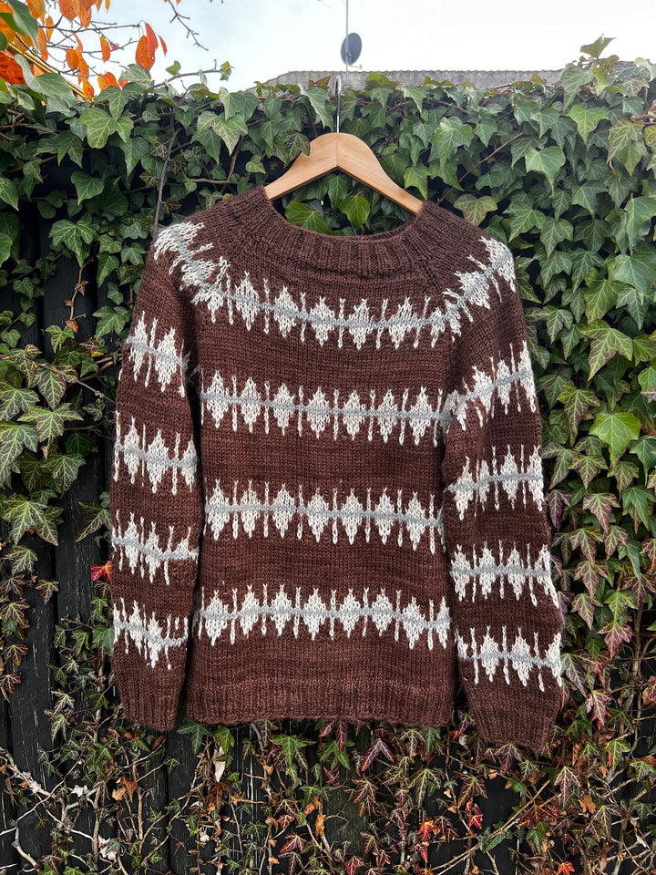 Chola - Strik Sweater - Brun