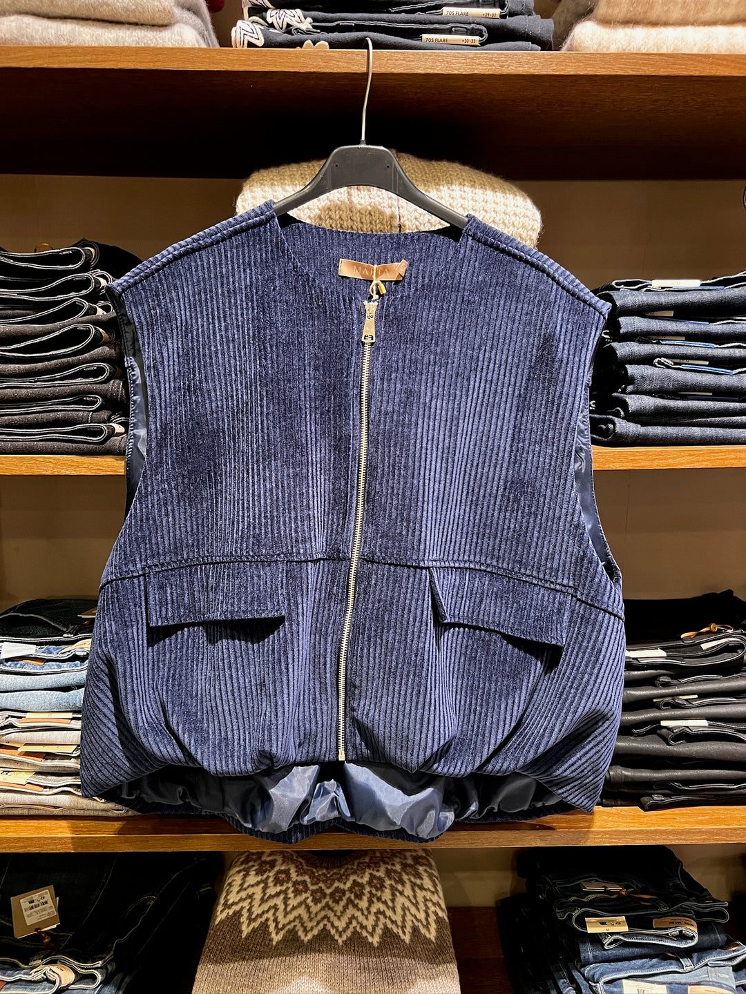 Marta - Freya Vest - Blue Navy