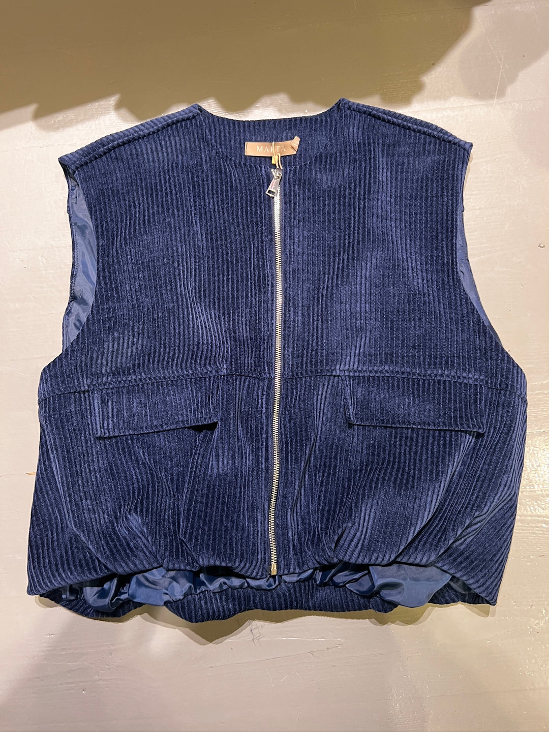 Marta - Freya Vest - Blue Navy