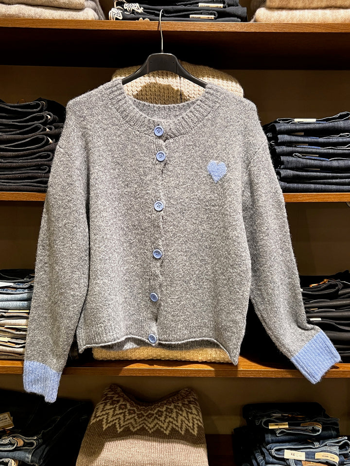 Marta - Calla Knit - Grey/Blue