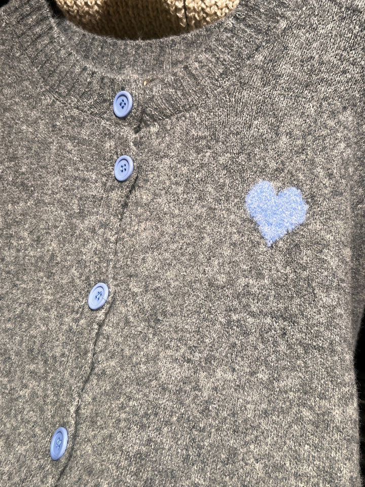 Marta - Calla Knit - Grey/Blue