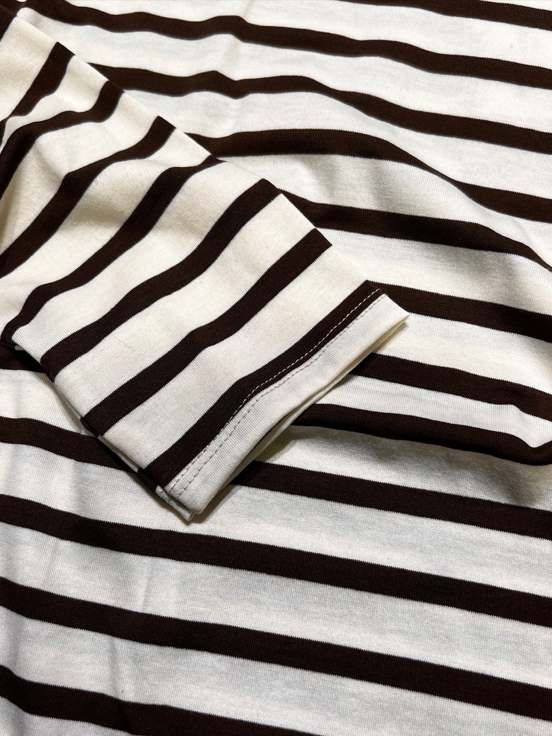Marta - Kara LS Tee - Dark Brown
