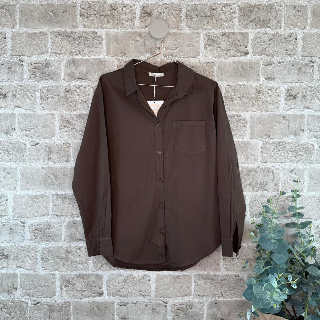 Cabana Living - Citi Shirt - Brown - Onesize