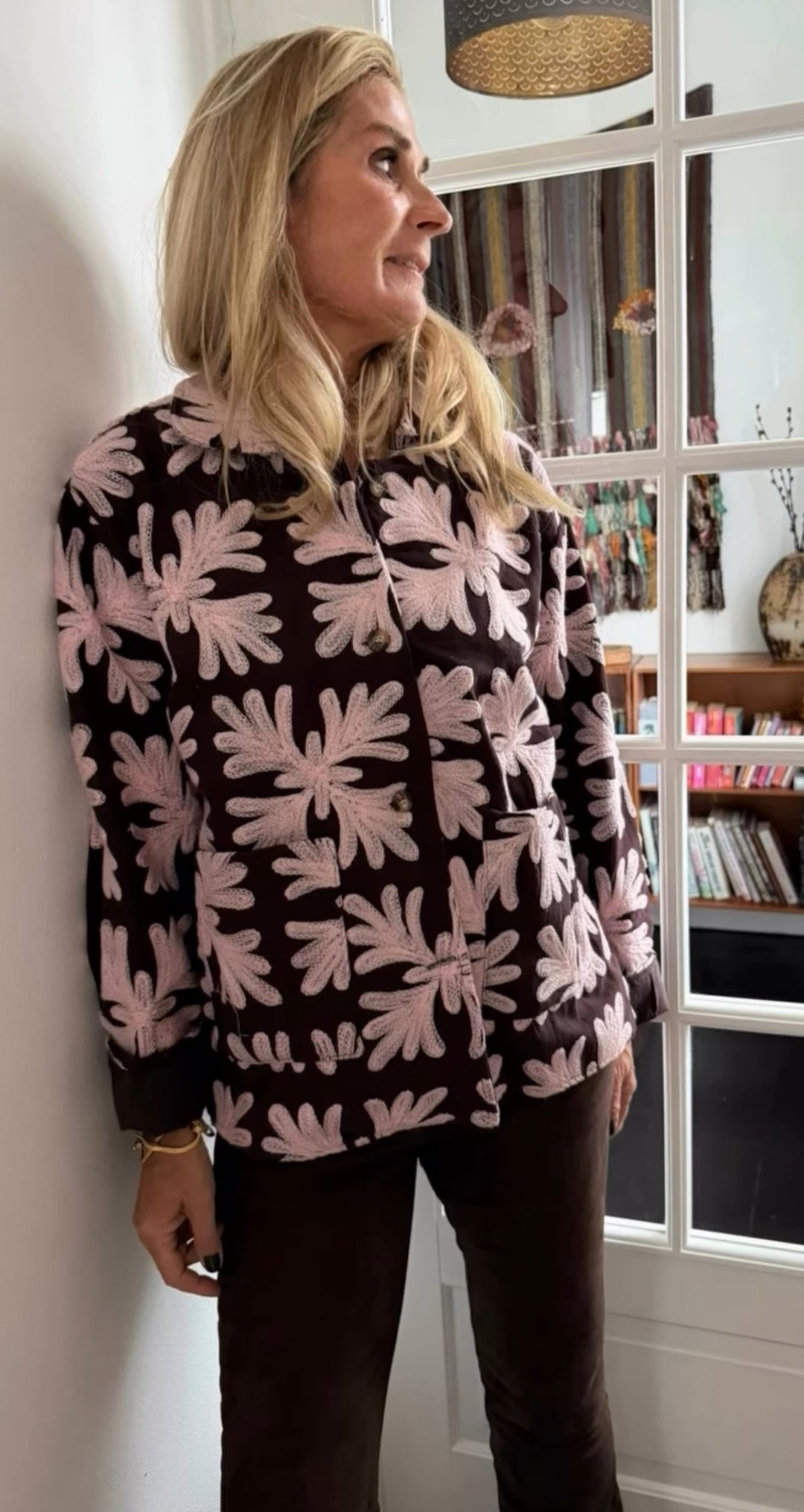 Wow - Claudia Jacket - Brown/Rose