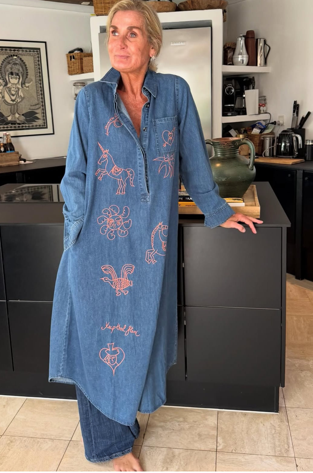 Michala Wiesneck - Ulla Kjole - Cyan Blue