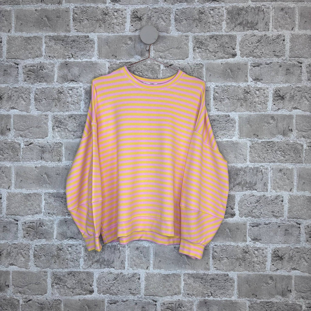 Cabana Living - Imaya sweatshirt - Rose/Yellow - Onesize