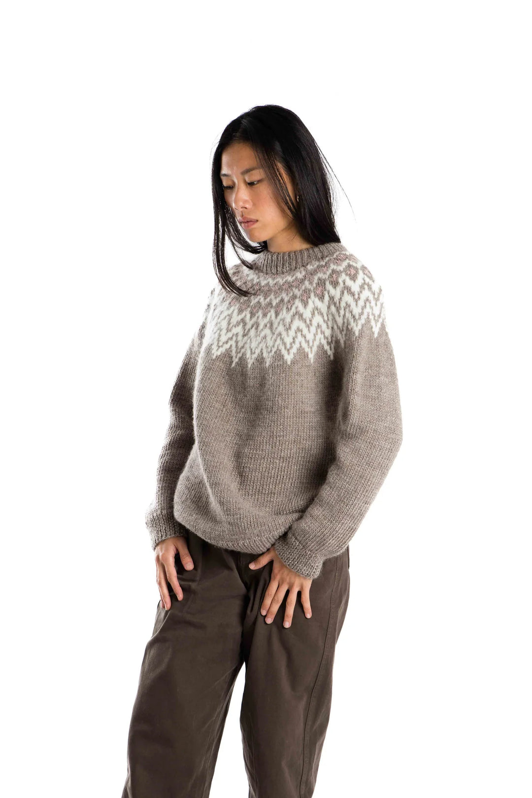 Fuza Wool - Che Che Sweater - Brown
