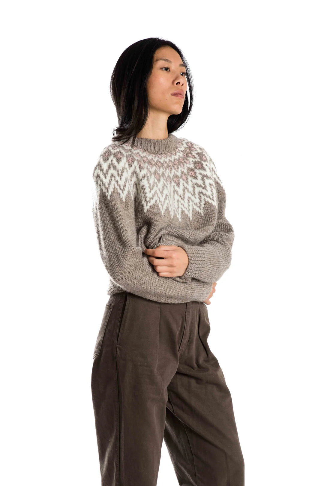 Fuza Wool - Che Che Sweater - Brown