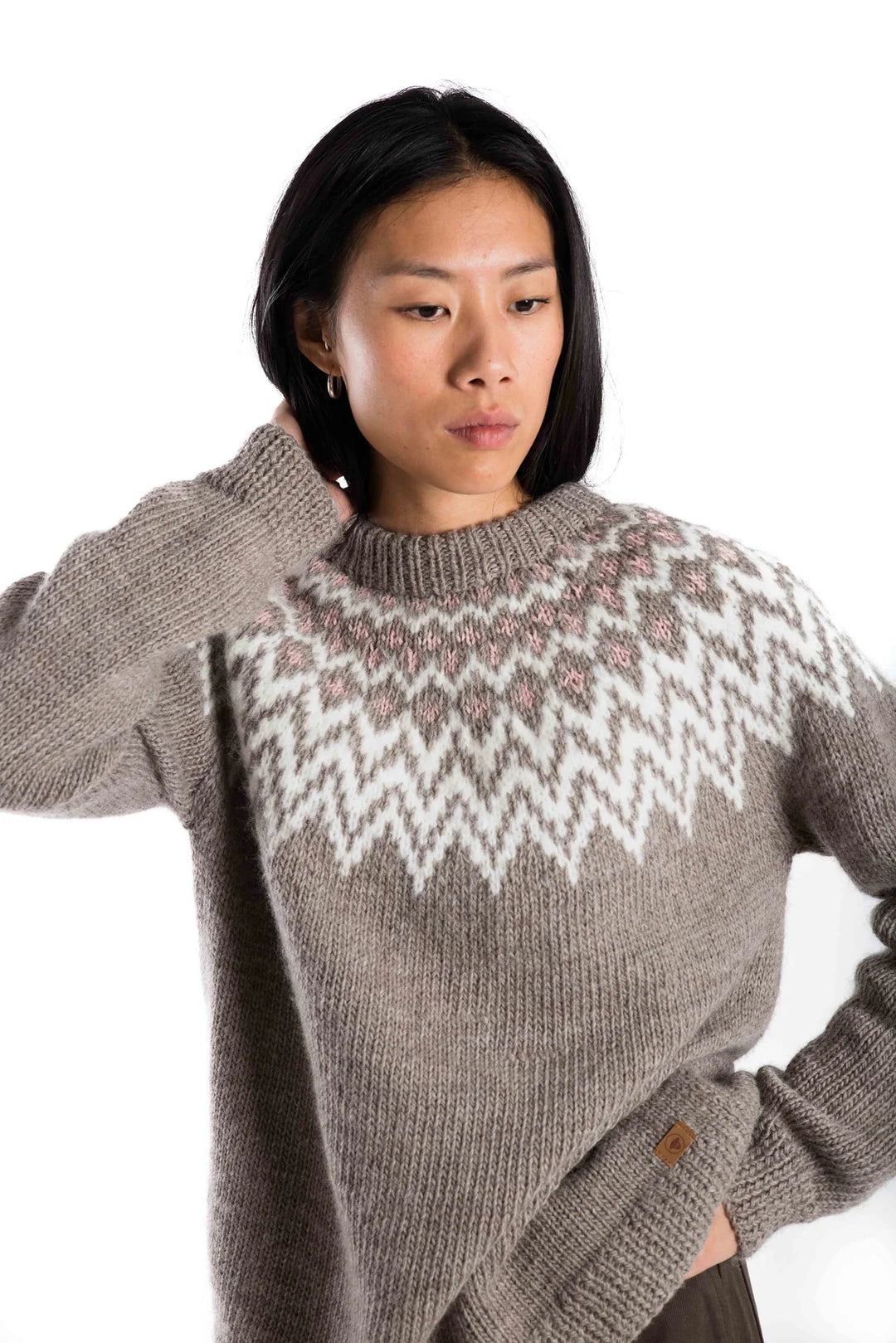 Fuza Wool - Che Che Sweater - Brown