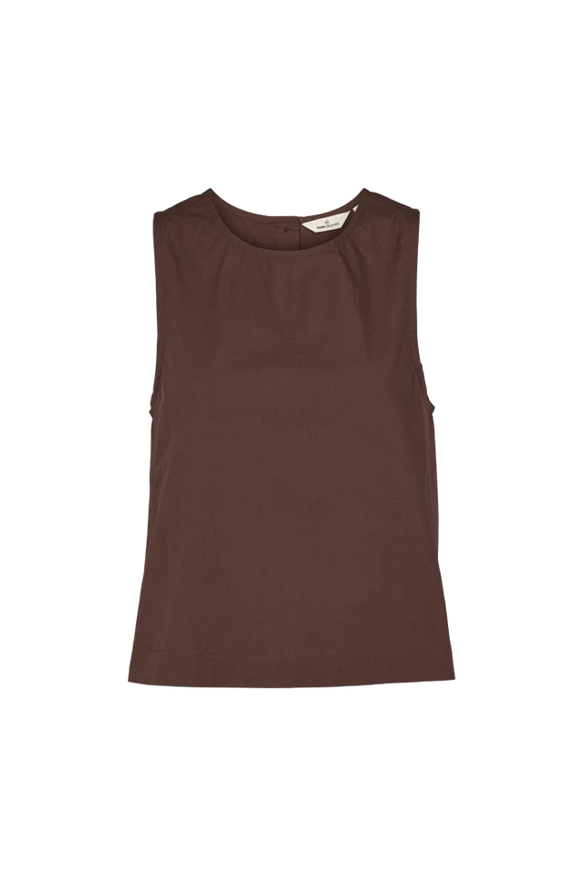 Basic Apparel - Ida Top - Chicory Coffee