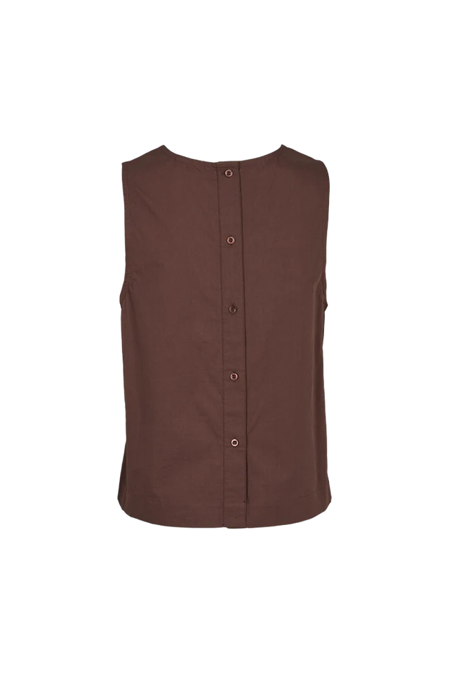 Basic Apparel - Ida Top - Chicory Coffee