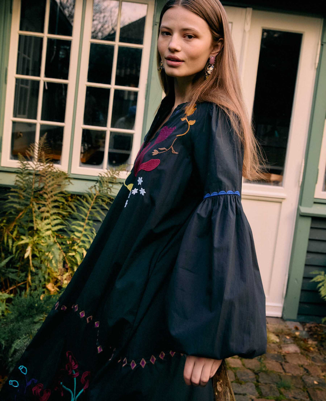 Sissel Edelbo - Irma Kjole - Black - ONE SIZE