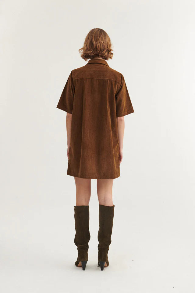 Basic Apparel - Polo Kjole - Desert Palm