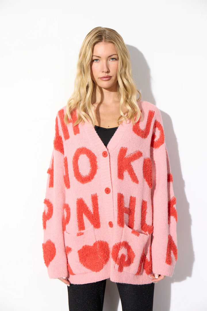 Women - Jenny knit cardigan - Pink