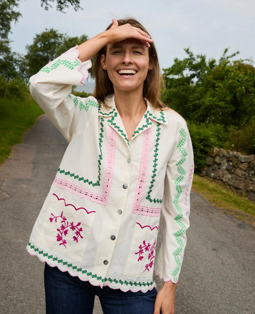 Sissel Edelbo - Jia skjorte - Cream