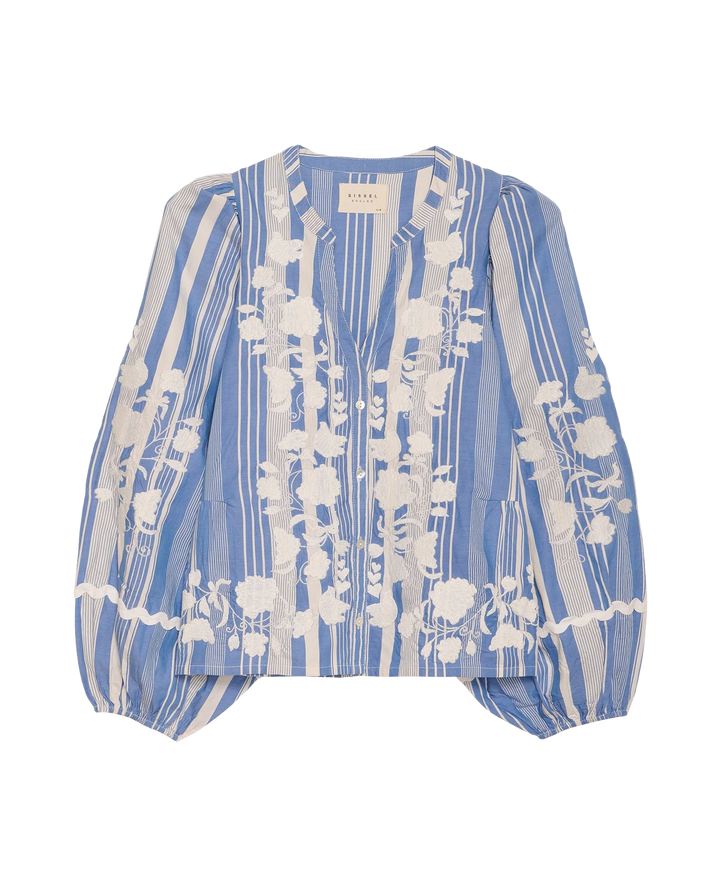 Sissel Edelbo - Juliane Top - Blue Stripes