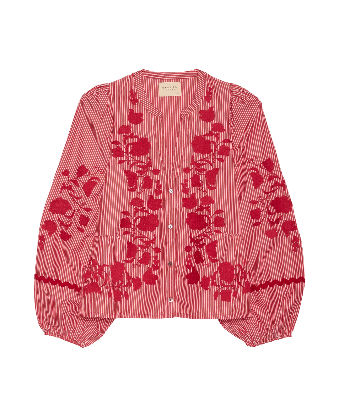Sissel Edelbo - Juliane top - Red stripes
