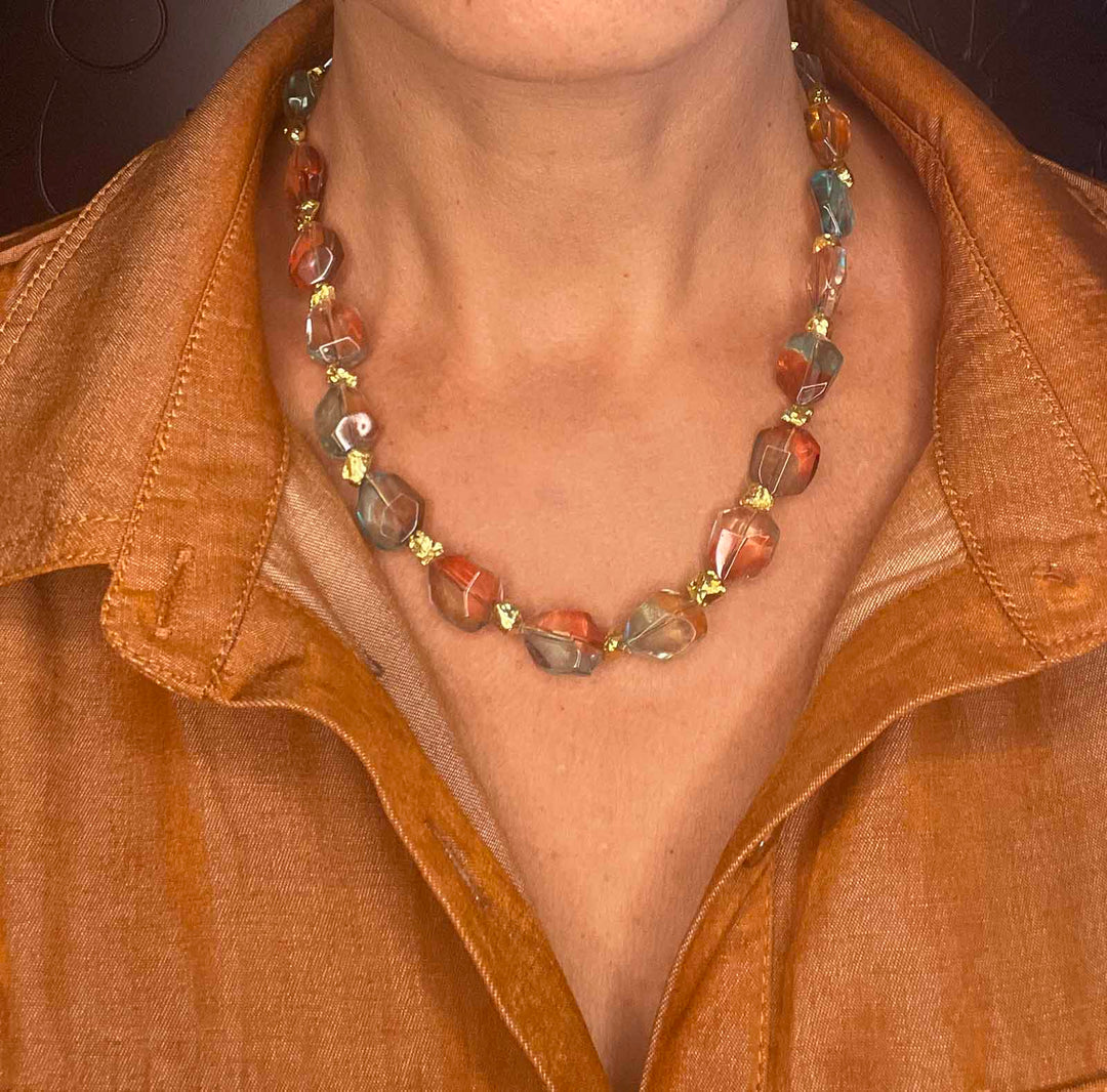 Nuni - Karla Halskæde - Sky - Onesize