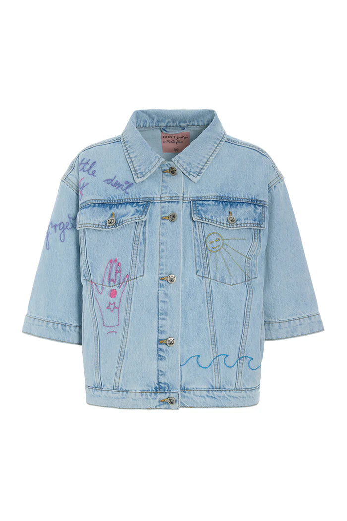 Hunkøn - Kenna Denim Jakke - Light Denim