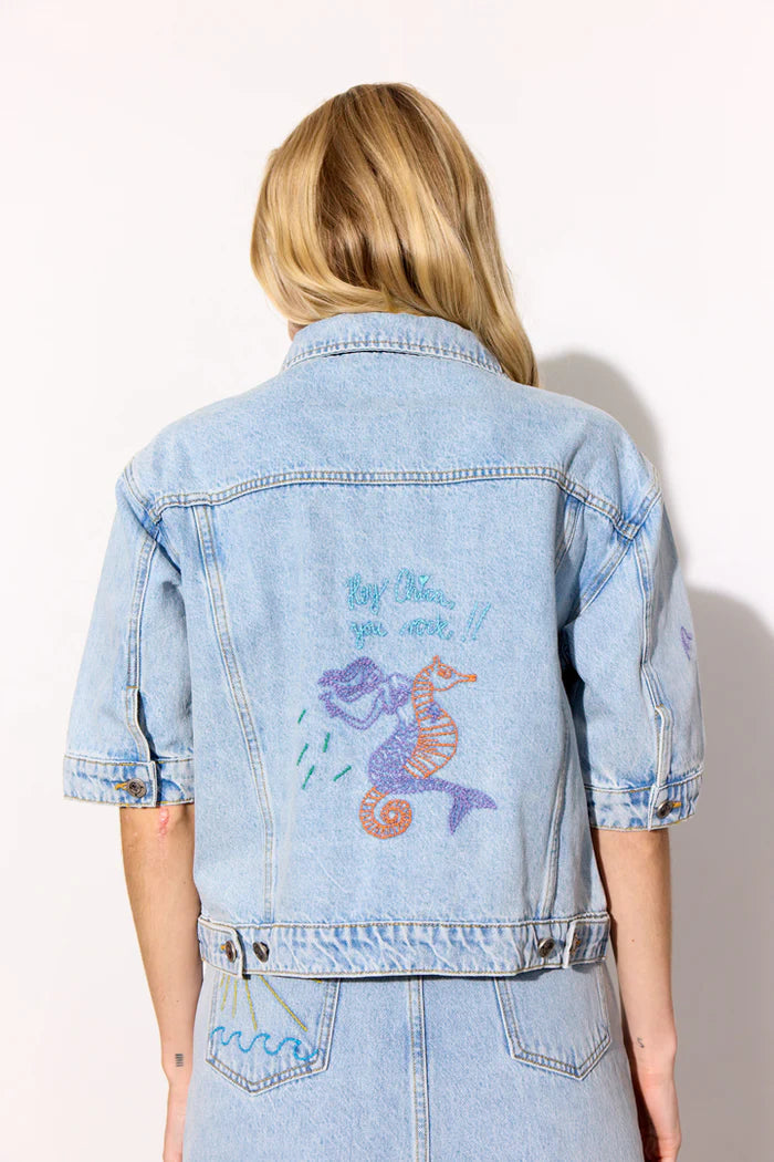 Hunkøn - Kenna Denim Jakke - Light Denim