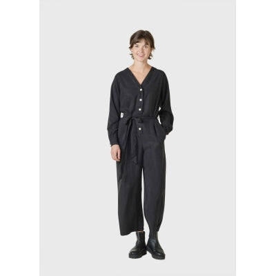 Klitmøller - Long Sleeve Jumpsuit - Black