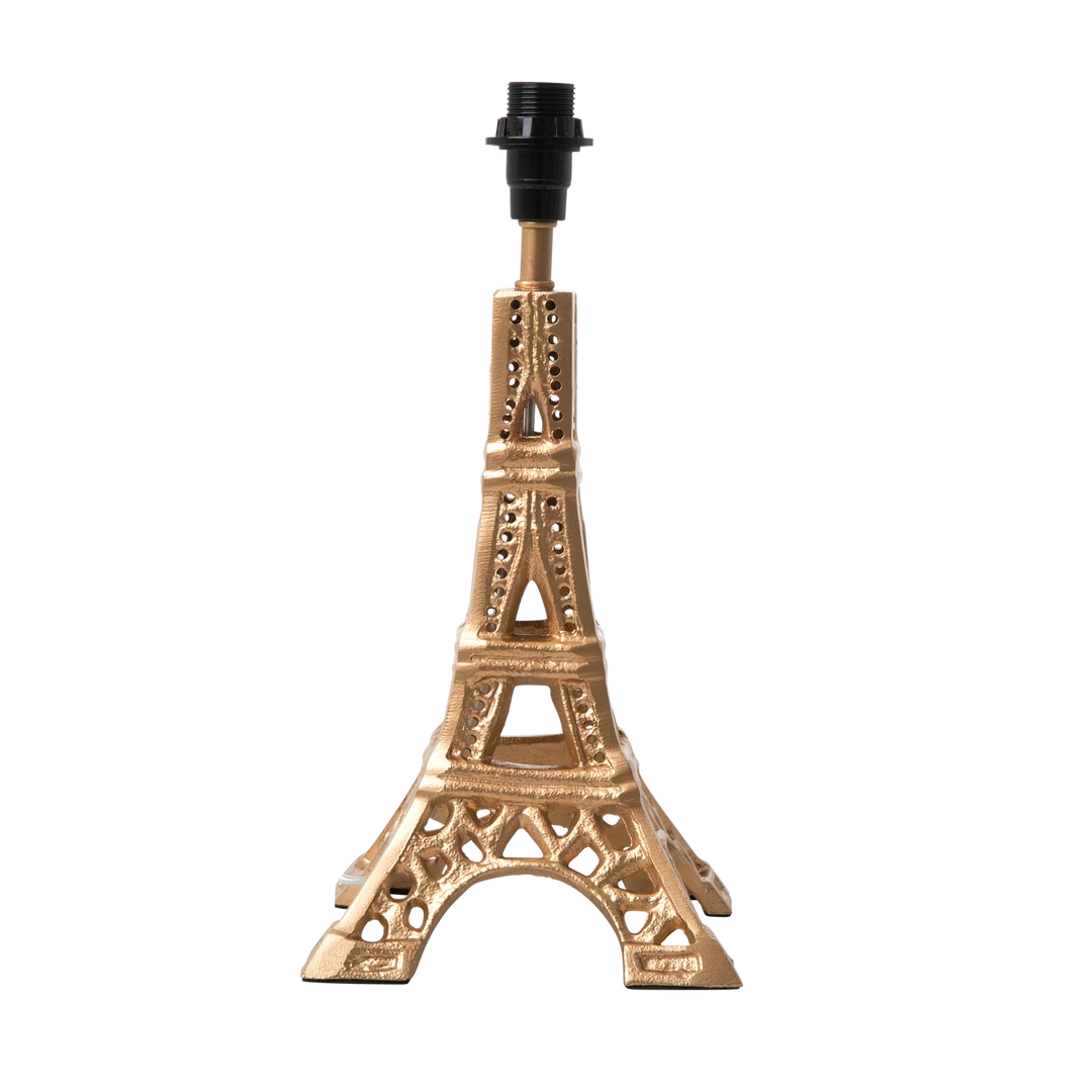 Rice - Small Eiffel Tower Metal Lamp - Gold