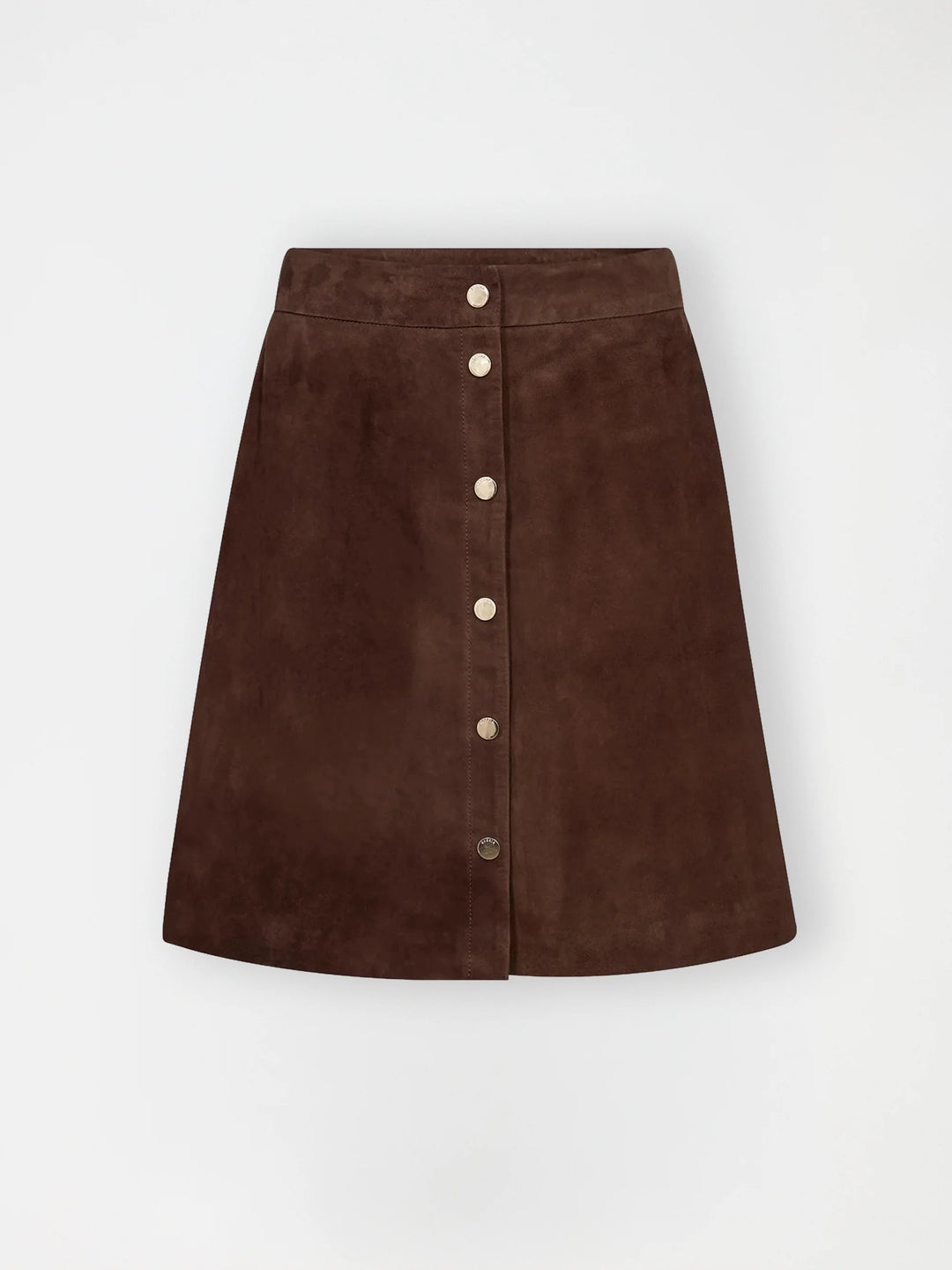 Gossia - Lara Nederdel - Brown Suede
