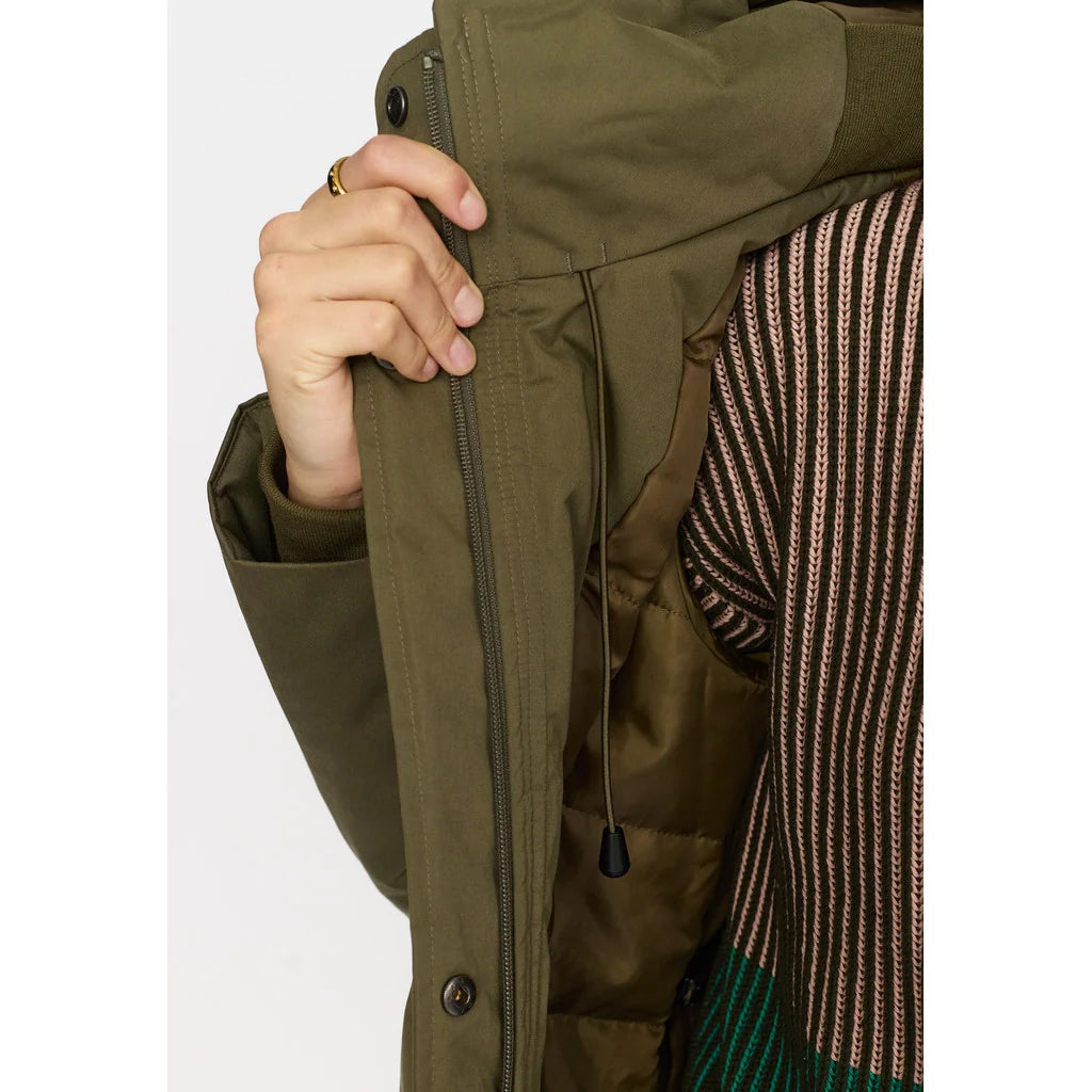 Selfhood - Long Hooded Parka Jakke