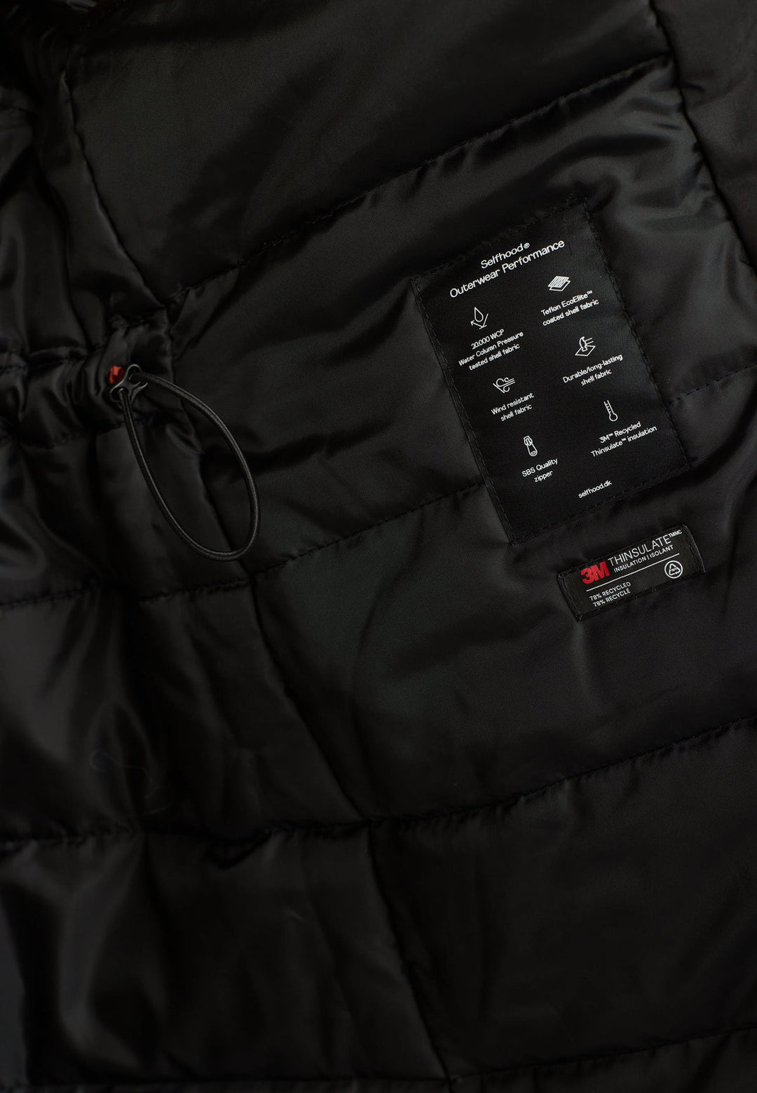 Selfhood - Long Hooded Parka Jakke