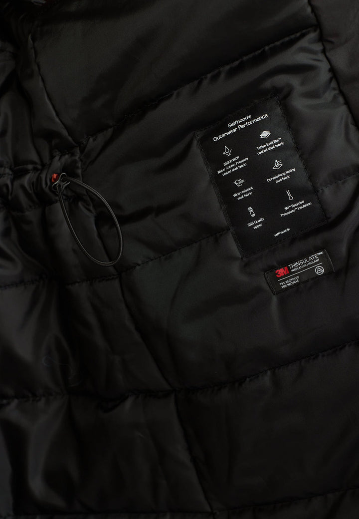 Selfhood - Long Hooded Parka Jakke