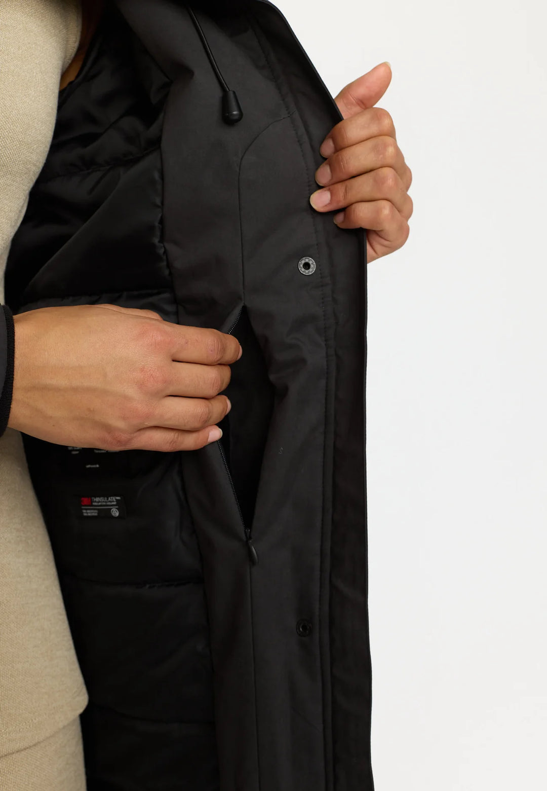 Selfhood - Long Hooded Parka Jakke