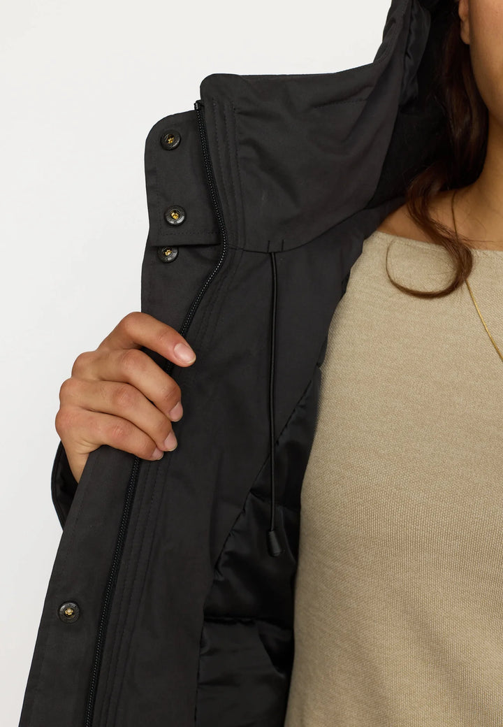 Selfhood - Long Hooded Parka Jakke