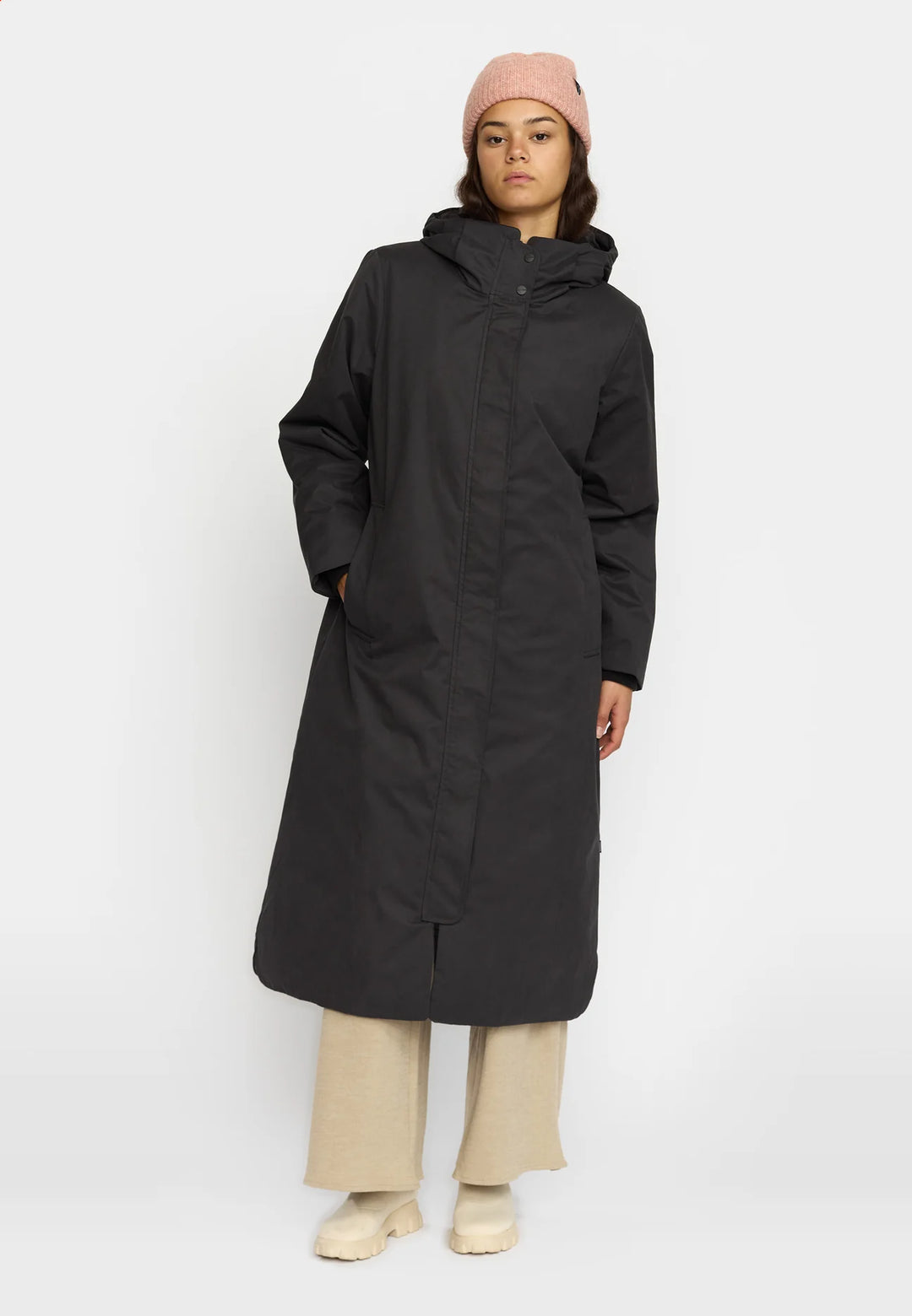 Selfhood - Long Hooded Parka Jakke