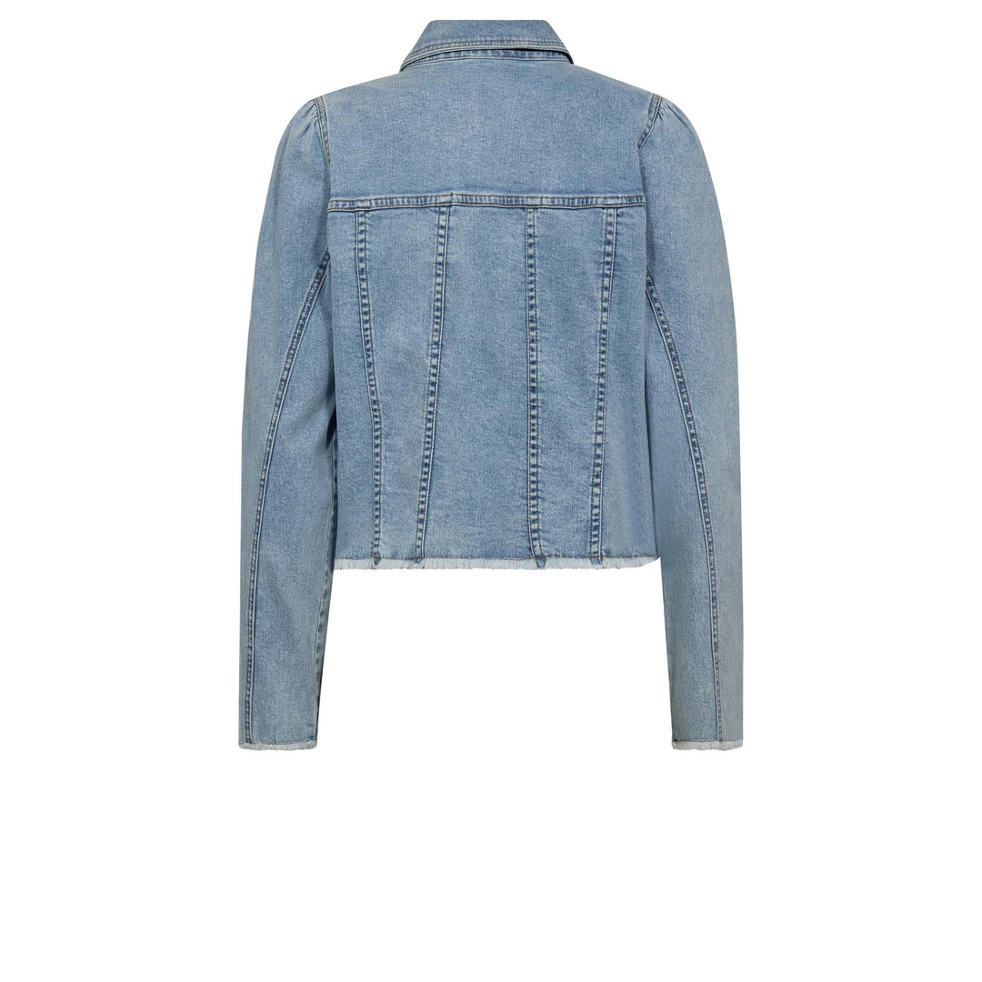 Gossia - LouiseGO Jo jakke - Light Blue Denim