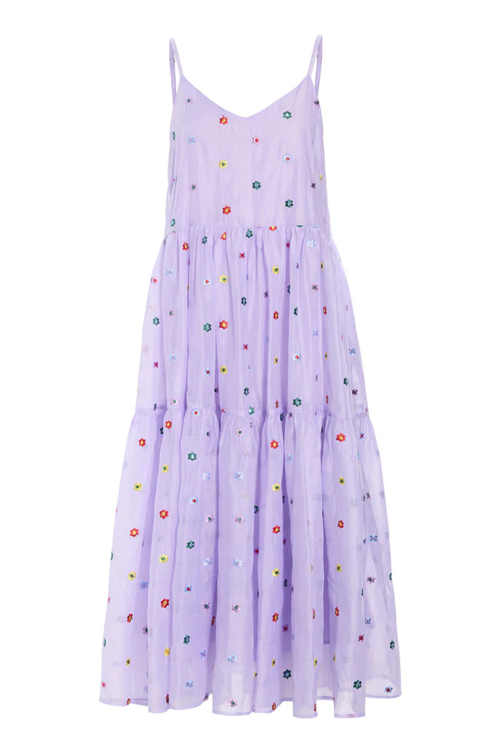 Hunkøn - Lucia Strap Kjole - Lavender