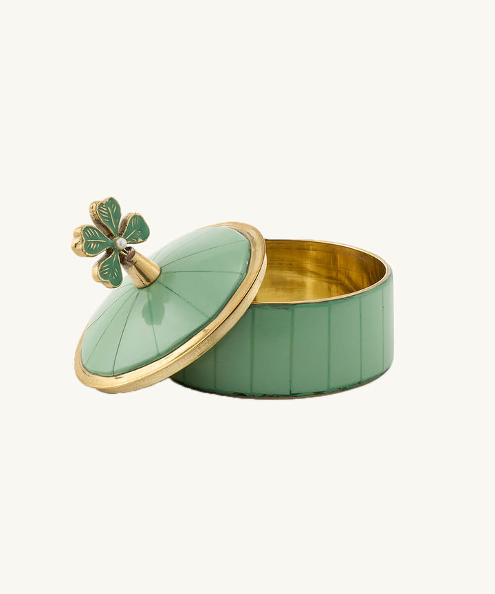 Doing Goods - Lucky Clover Circus Box Medium - Grøn