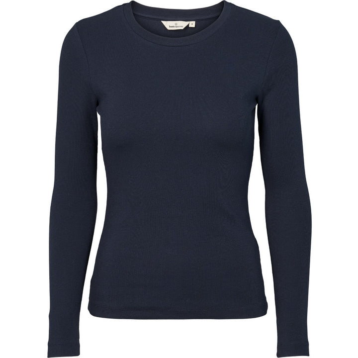 Basic Apparel - Ludmilla LS Tee - Sky Captain