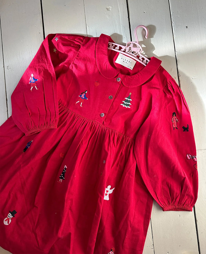 Sissel Edelbo - Luna Mini Dress - Chili Pepper