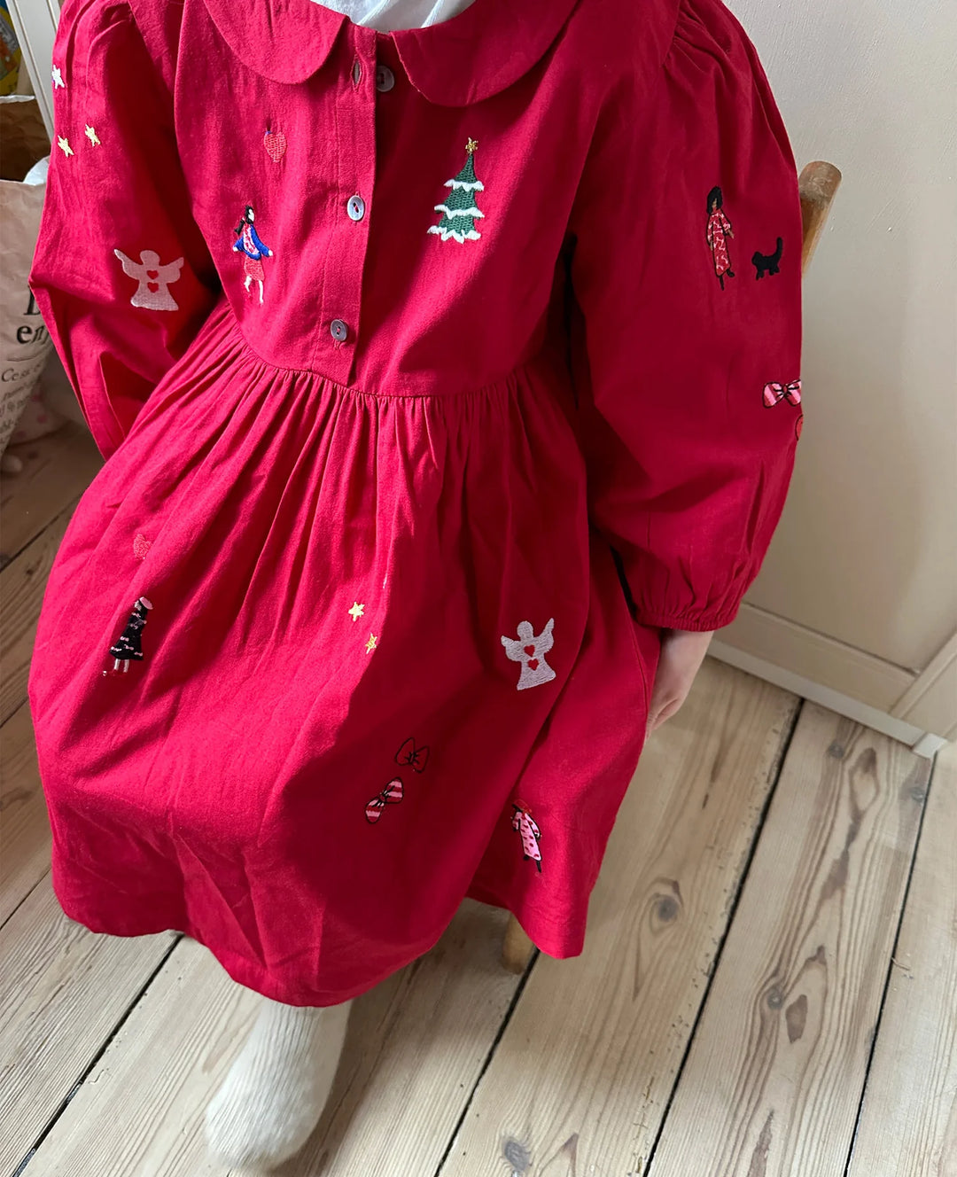 Sissel Edelbo - Luna Mini Dress - Chili Pepper