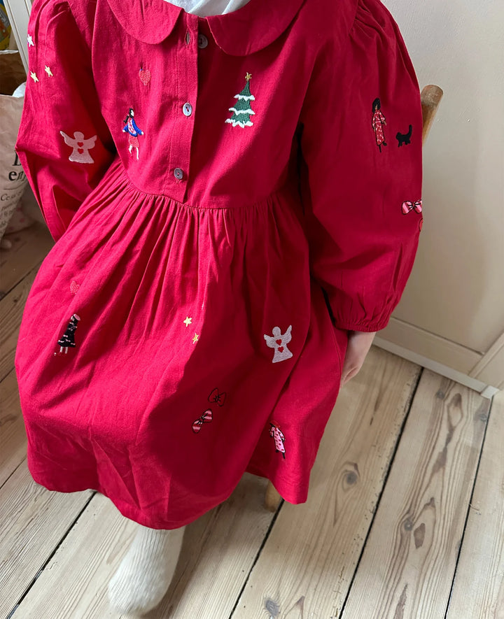 Sissel Edelbo - Luna Mini Dress - Chili Pepper