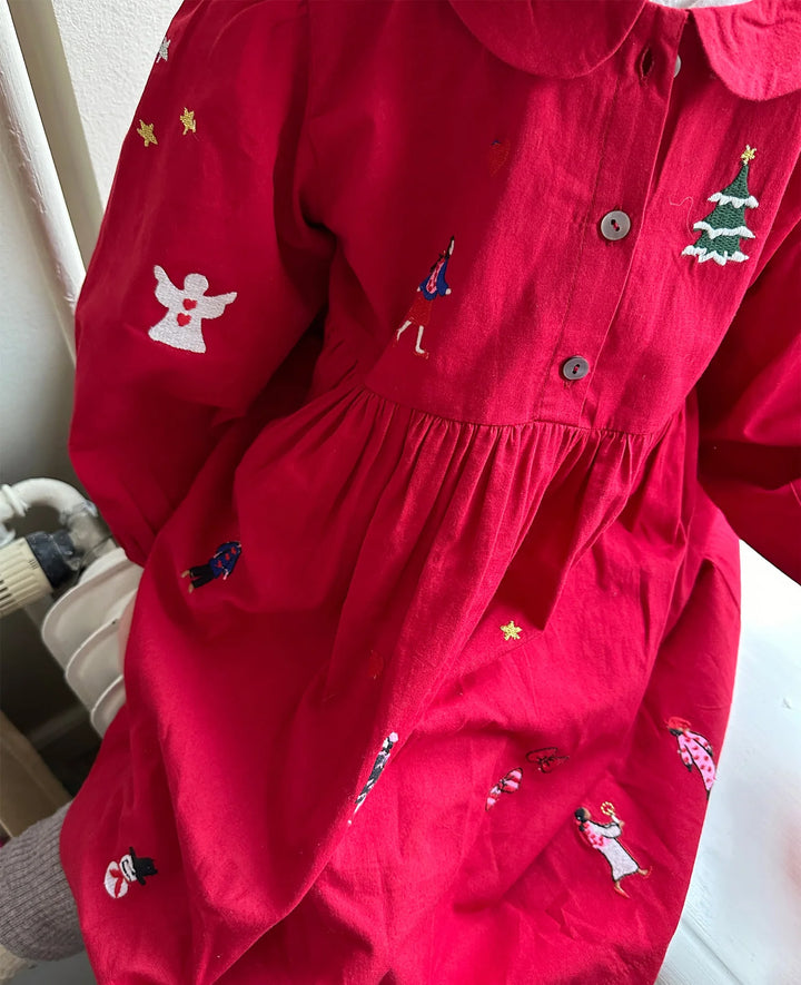 Sissel Edelbo - Luna Mini Dress - Chili Pepper