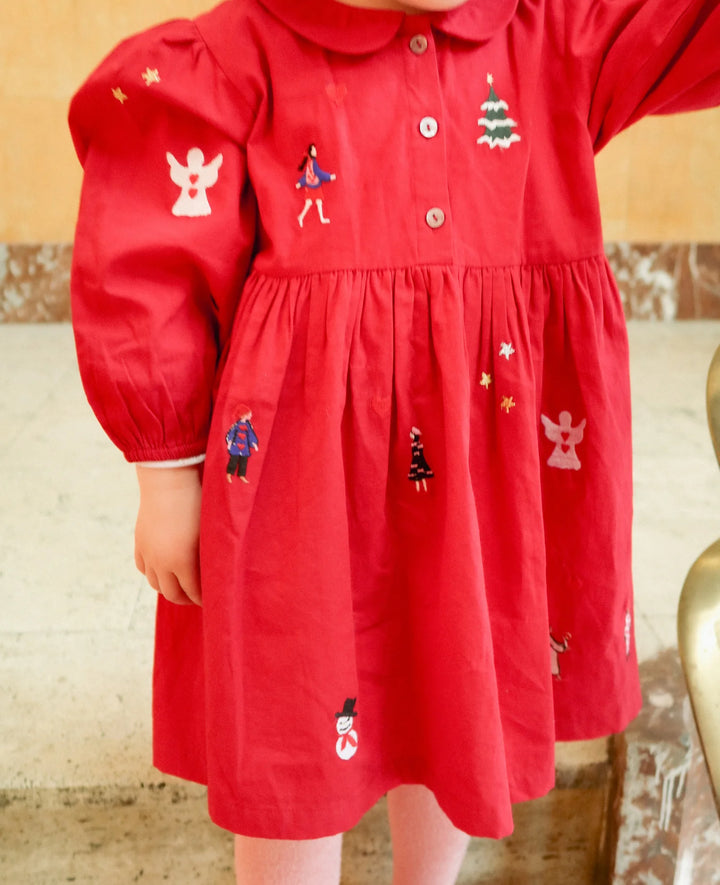 Sissel Edelbo - Luna Mini Dress - Chili Pepper