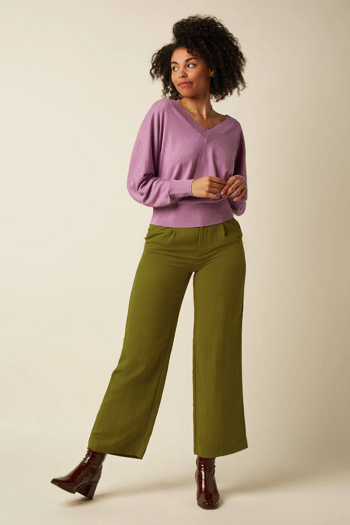 King Louie - Lynn Pants Carter - Mustard Green